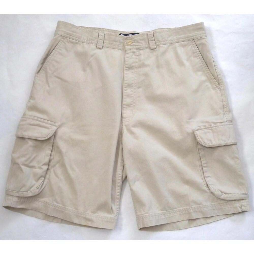 Polo Ralph Lauren Cargo Shorts Men's Beige Chino Outdoor Hiking 36 x 9